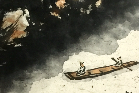A comprehensive definition of  Vikon's black paintings